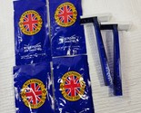 Wilkinson Sword 4 Shave Cream travel packs &amp; 2 disposable razors blue sh... - $16.00