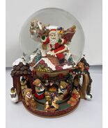 See Video KIRKLAND MUSICAL WATER GLOBE W/REVOLVING MUSICAL BASE SNOWGLOBE - $70.00