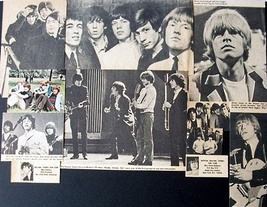 Rolling Stones ~ (17) Color And B&amp;W Clippings, Articles From 1965-1967, 1973 - £10.24 GBP