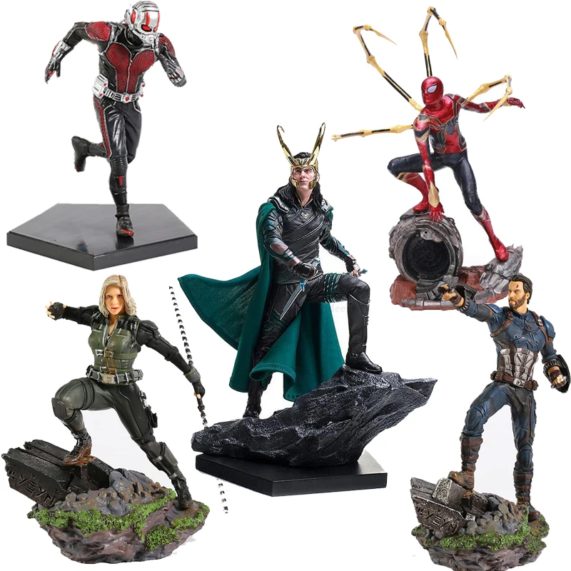 Avengers ARTFX Infinity War Iron Studio Spider Ant Man Spiderman Loki Laufeyson - £22.74 GBP+