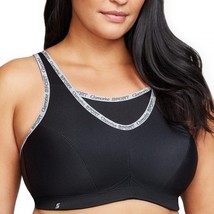Full Figure Plus Size 40F No-Bounce Camisole Sports Bra Wirefree #1066 B... - $29.99