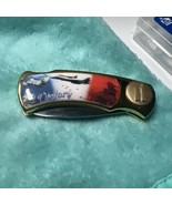Victory Folding Pocket Knife Operation Iraqi Freedom with George Bush Vi... - $22.05 CAD