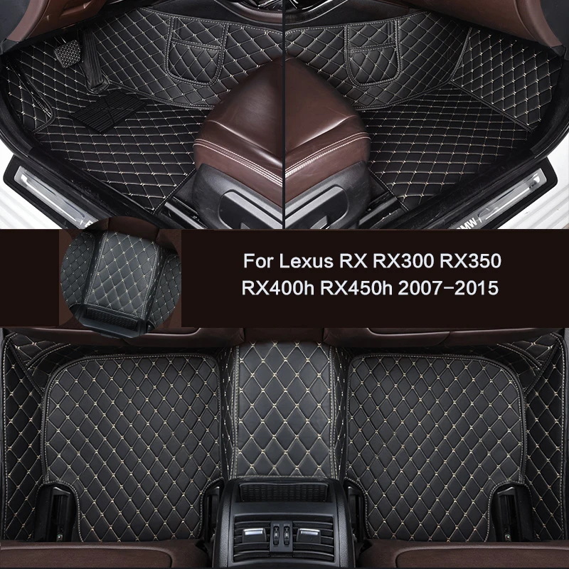 Custom Car Floor Mats Special Leather Carpet Waterproof Car Accessories For - £60.84 GBP+