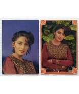 Bollywood Beautiful Actor Madhuri Dixit Nene 2 Post card Postcard Lot Se... - £23.94 GBP