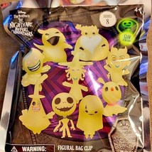 Nightmare Before Christmas GITD Series 8 Figural Bag Clip - YOU CHOOSE - $12.99+