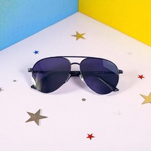 AMBER SCEATS Aviator Black Sunglasses Brand New With Tags MSRP $119 - $94.04