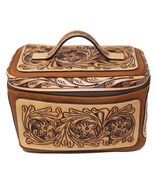 Unisex Western Tooled Leather Cosmetic Dopp Kit Toiletry Bag 18RTT10 - $89.09