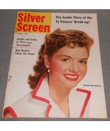 April 1955 SILVER SCREEN  MAGAZINE Debbie Reynolds Cover ROBERT WAGNER +... - £23.36 GBP
