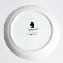 Wedgwood Bone China Coaster  Butter Pat Clementine Pattern - $16.64