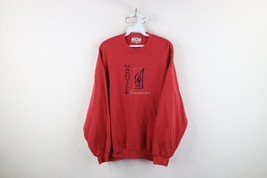 Vintage 90s Streetwear Womens Large Faded Country Music Nashville Sweats... - $39.55