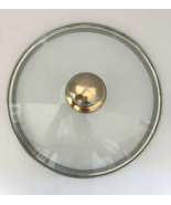 Command Performance Gold Handle 9" Glass Lid Cuisine Cookware LID ONLY - $8.86