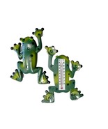 Dependable Industries Indoor Outdoor Frog Shape Thermometer with Suction... - $13.56 CAD