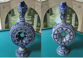 Antique Westerwald German Stoneware Ewer Pitcher Ring Vase 19 1/2&quot; Pick One - £100.01 GBP+