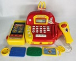 Incomplate McDonald&#39;s Toy Cash Register Pretend Play Set Working Calculator - £27.53 GBP