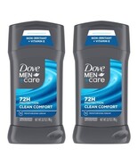 DOVE MEN + CARE Antiperspirant Deodorant Stick Clean Comfort Twin Pack 7... - $288.06 MXN