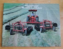 DAMAGED International Mowers &amp; Rakes 96 97 86 Sales Brochure Pamphlet Specs - £10.45 GBP