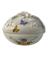 Vintage Charles Revson Ciara Porcelain Trinket Dish – Made in Japan – Butterfly - $35.00
