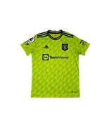 New Adidas Manchester United 3rd 2022/23 Garnacho #49 Jersey Size Medium  - $813.86 MXN