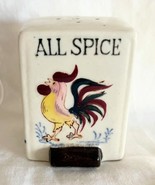 Vintage Fred Roberts Rooster Ceramic All Spice Apothecary Replacement Ja... - $10.81 CAD