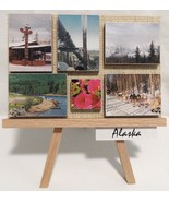 Artisan Handmade Wooden Alaskan 3-Leg Desk Easel with Photographic Images - £19.55 GBP