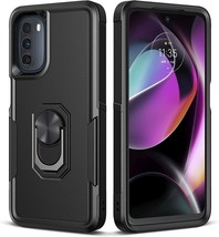 Compatible With Motorola Moto G 5G 2022 Case,[Military Grade Drop Tested](Black) - £8.54 GBP