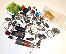 ELECTRONICS DIY JOB LOT #1 NEW AND USED COMPONENTS AND PARTS - $11.24 CAD