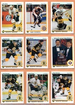 1990 Upper Deck Boston Bruins Team Lot 21 diff Cam Neely Chris Nilan Lemelin ! - £1.56 GBP