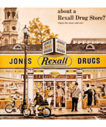 1965 Jones Rexall Drugs Pharmacy Foldout Advertisement Vintage Medical D... - $41.35 CAD