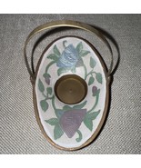 Roger +Son Brass &amp;Enamel Cloisonne handled trinket bowl BEAUTIFUL - €34,18 EUR