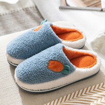 New Women Cozy Fuzzy Slippers Cute Color Match House Slides Winter Indoor Warm P - £15.96 GBP