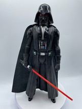 Star Wars Darth Vader 12&quot; Electronic Duel Action Figure Hasbro Lights and Sounds - £7.58 GBP