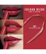 L&#39;Oreal Paris Colour Riche Original Satin Lipstick 187 Successful Red NEW - £15.56 GBP