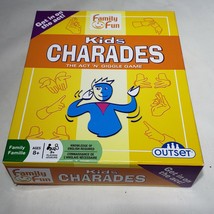 Kids Charades Family Fun Act N Giggle Game by Outset Ages 8+ Complete - $9.95