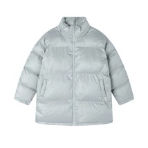 New design women 2023 winter parka stylish down jacket coat green grey white outerwear thumb200