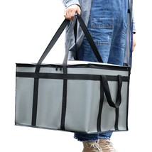 XL Insulated Food Delivery Bag Cooler Keep Food Warm for Doordash Shopper Access - £36.69 GBP