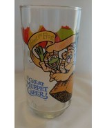 McDonald&#39;s 1981 Great Muppet&#39;s Caper Glass Kermit,Fozzie &amp; The Great Gonzo  - £10.08 GBP