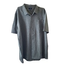 George Green Check Men&#39;s Short Sleeve Button Down Shirt - $12.60