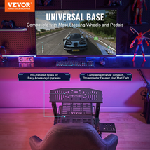 VEVOR Heavy Duty Racing Wheel Stand for Logitech G923/G920/G29 Max330LBS... - $327.95