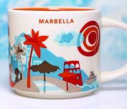 Starbucks You Are Here &#39;Yay City Mug&quot; - 414ml / 14oz - Marbella (SPAIN) - $909.34 MXN