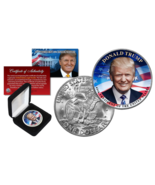 DONALD TRUMP Pres. Official Genuine IKE EISENHOWER $1 Dollar Coin w/ BOX... - $22.31 CAD