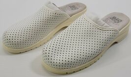GG) Women Kopitarna Biosoft Professional White Slip-on Clog Shoes 39 Slo... - $9.89