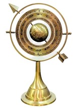 Brass Celestial Globe Armillary Globe Showpiece, Brass Armillary Sphere ... - $74.25