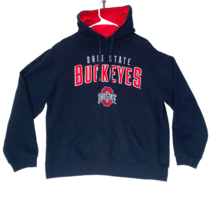 Ohio State Hooded Sweatshirt Adult L Buckeyes Embroidered Sports Hoodie ... - $22.07