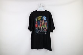 Vtg 90s Harley Davidson Mens Large Moscow Russia Spell Out Double Sided T-Shirt - £62.50 GBP