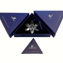 Swarovski 2008 Christmas Star / Snowflake, Mint, ornament + both boxes + certif. - £104.23 GBP
