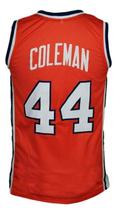 Derrick Coleman #44 Custom College Basketball Jersey New Sewn Orange Any Size image 2