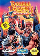 Double Dragon 3 The Arcade Game Sega Genesis Great Condition Fast Shipping - $26.34