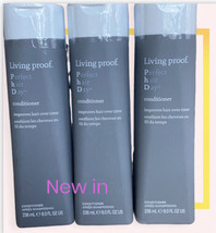 3 Pack Living Proof  Conditioner Perfect Hair Day 8oz Authentic - £34.81 GBP