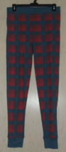 New Womens Cuddl Duds Plaid Stretch Thermal Knit Pajama / Lounge Pants Size L - £20.09 GBP