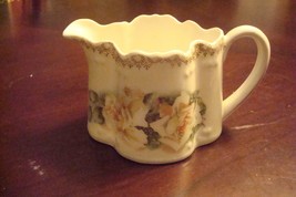 Mignon Z.S. &amp; C Bavaria, Germany, Delicate Creamer c1900s, Pink Roses [88B] - $21.55